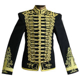 Hussars Military Dolman Gilt Braid Collar And Aiguillette