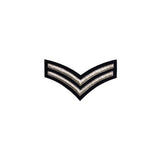 imperial-highland-supplies-2-stripe-chevron-badge-silver-bullion-on-dark-blue