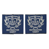 Air Cadet Instructor Warrant Officer (Wo) – Slider Epaulette - Royal Air Force Regiment - Royal Air Force Badge