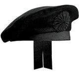 Black Wool Irish Caubeen - biznimart