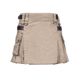 Deluxe Utility Kilt Women Khaki