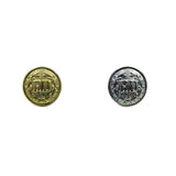 Fire Department Wreathed FD Buttons 12 PCS