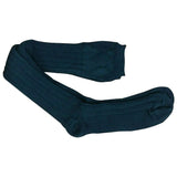 Full Hose Socks Black Color Acrylic