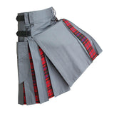 imperial-highland-supplies-grey-hybrid-kilt-with-gow-tartan-front
