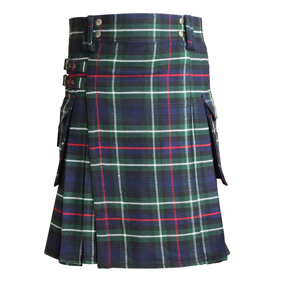 imperial-highland-supplies-mackenzie-tartan-modern-utility-kilt-heavy-weight-16oz-with-buckle-strap