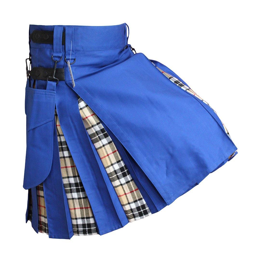 imperial-highland-supplies-royal-blue-hybrid-kilt-with-camel-thompson-tartan-back