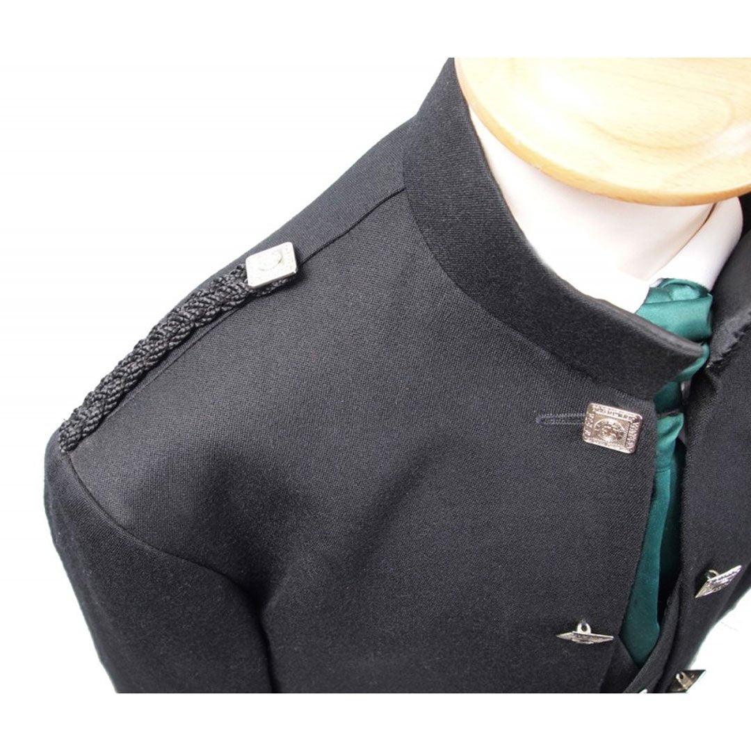 Sheriffmuir Doublet And Waistcoat Black Color - biznimart