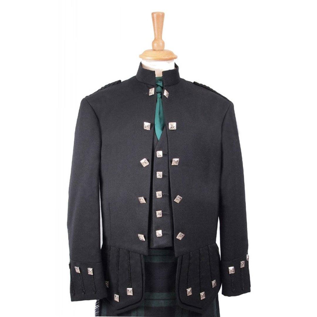 Sheriffmuir Doublet And Waistcoat Black Color - biznimart