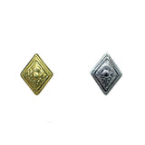 Thistle Kite Shape Uniform Buttons 12 PCS