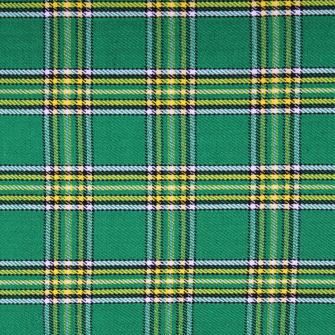 Super Acrylic Wool 13oz Scottish Tartan Kilts 8 Yards With Box Pleats 24" Regular Drop Fringed Apron 3 Metal Buckles Leather Straps - biznimart
