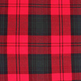 Super Acrylic Wool 13oz Scottish Tartan Kilts 8 Yards With Box Pleats 24" Regular Drop Fringed Apron 3 Metal Buckles Leather Straps - biznimart
