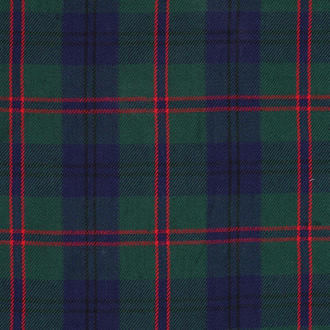 Super Acrylic Wool 13oz Scottish Tartan Kilts 8 Yards With Box Pleats 24" Regular Drop Fringed Apron 3 Metal Buckles Leather Straps - biznimart