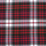 Super Acrylic Wool 13oz Scottish Tartan Kilts 8 Yards With Box Pleats 24" Regular Drop Fringed Apron 3 Metal Buckles Leather Straps - biznimart