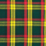 Super Acrylic Wool 13oz Scottish Tartan Kilts 8 Yards With Box Pleats 24" Regular Drop Fringed Apron 3 Metal Buckles Leather Straps - biznimart