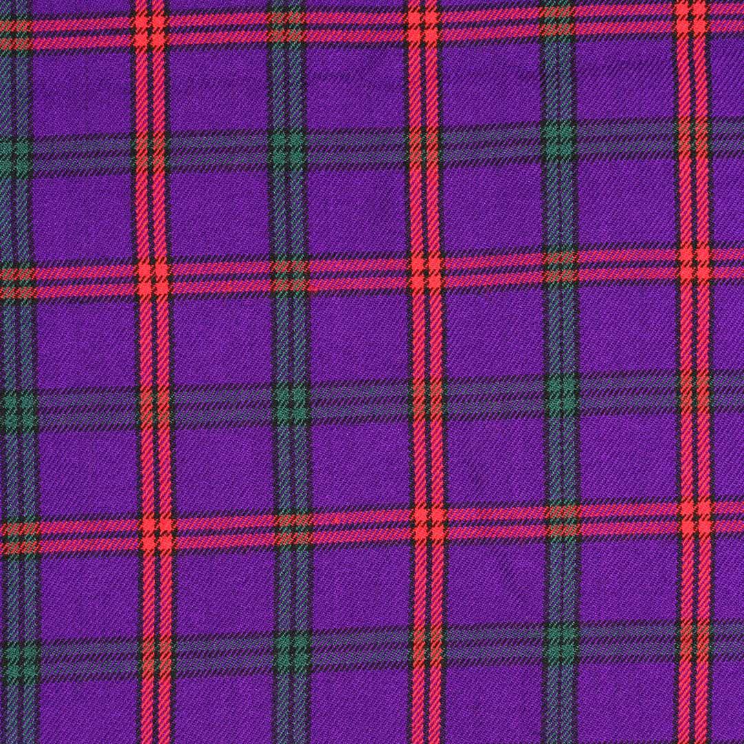 Super Acrylic Wool 13oz Scottish Tartan Kilts 8 Yards With Box Pleats 24" Regular Drop Fringed Apron 3 Metal Buckles Leather Straps - biznimart