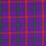Super Acrylic Wool 13oz Scottish Tartan Kilts 8 Yards With Box Pleats 24" Regular Drop Fringed Apron 3 Metal Buckles Leather Straps - biznimart