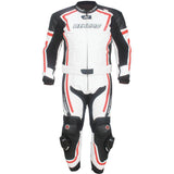Mens Classic Motorcycle Suit CE approved Full Protection 100% Cowhide Leather