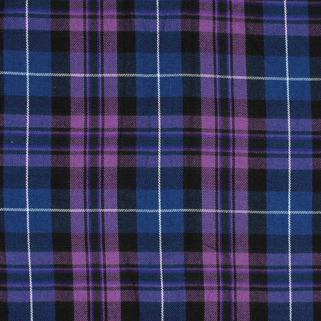Super Acrylic Wool 13oz Scottish Tartan Kilts 8 Yards With Box Pleats 24" Regular Drop Fringed Apron 3 Metal Buckles Leather Straps - biznimart