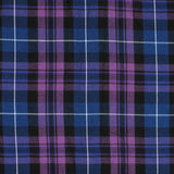Super Acrylic Wool 13oz Scottish Tartan Kilts 8 Yards With Box Pleats 24" Regular Drop Fringed Apron 3 Metal Buckles Leather Straps - biznimart