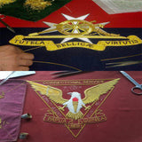 Drum Major Or Pipe Major Baldric / Sash Custom Made Hand Embroidered Blazer - biznimart