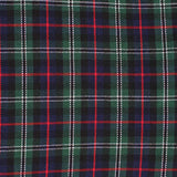 Super Acrylic Wool 13oz Scottish Tartan Kilts 8 Yards With Box Pleats 24" Regular Drop Fringed Apron 3 Metal Buckles Leather Straps - biznimart