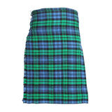 Scottish Campbell Old Ancient Tartan Kilt 8 Yards With Pleats Medium Weight 13oz Leather Straps