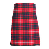 Scottish Fraser Tartan Kilt 8 Yards With Pleats Medium Weight 13oz Leather Straps - biznimart