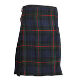 Scottish Gunn Tartan Kilt 8 Yards With Pleats Medium Weight 13oz Leather Straps