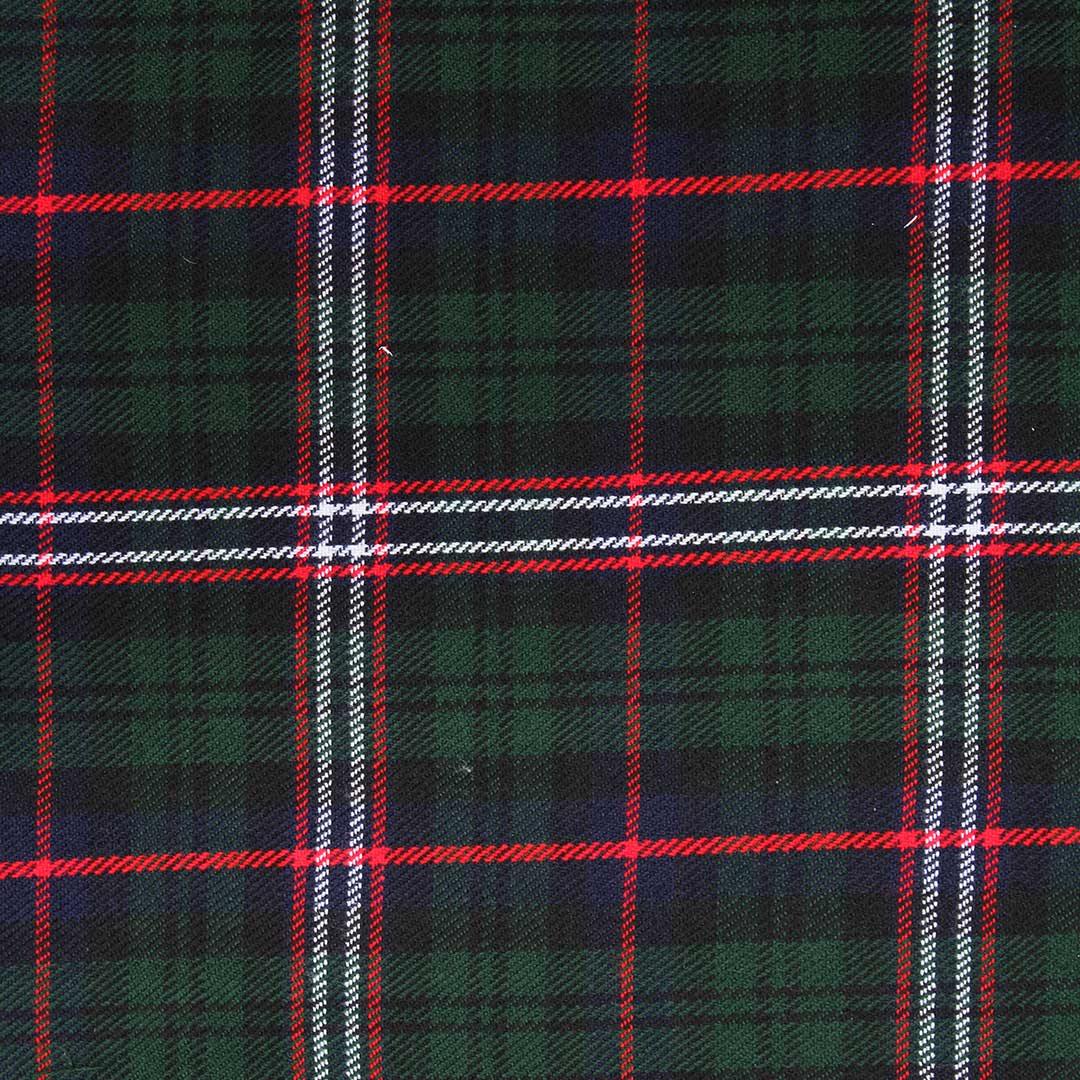 Super Acrylic Wool 13oz Scottish Tartan Kilts 8 Yards With Box Pleats 24" Regular Drop Fringed Apron 3 Metal Buckles Leather Straps - biznimart
