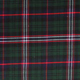 Super Acrylic Wool 13oz Scottish Tartan Kilts 8 Yards With Box Pleats 24" Regular Drop Fringed Apron 3 Metal Buckles Leather Straps - biznimart