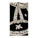 Silver Hand Embroidered Royal Doublet