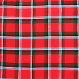 Super Acrylic Wool 13oz Scottish Tartan Kilts 8 Yards With Box Pleats 24" Regular Drop Fringed Apron 3 Metal Buckles Leather Straps - biznimart