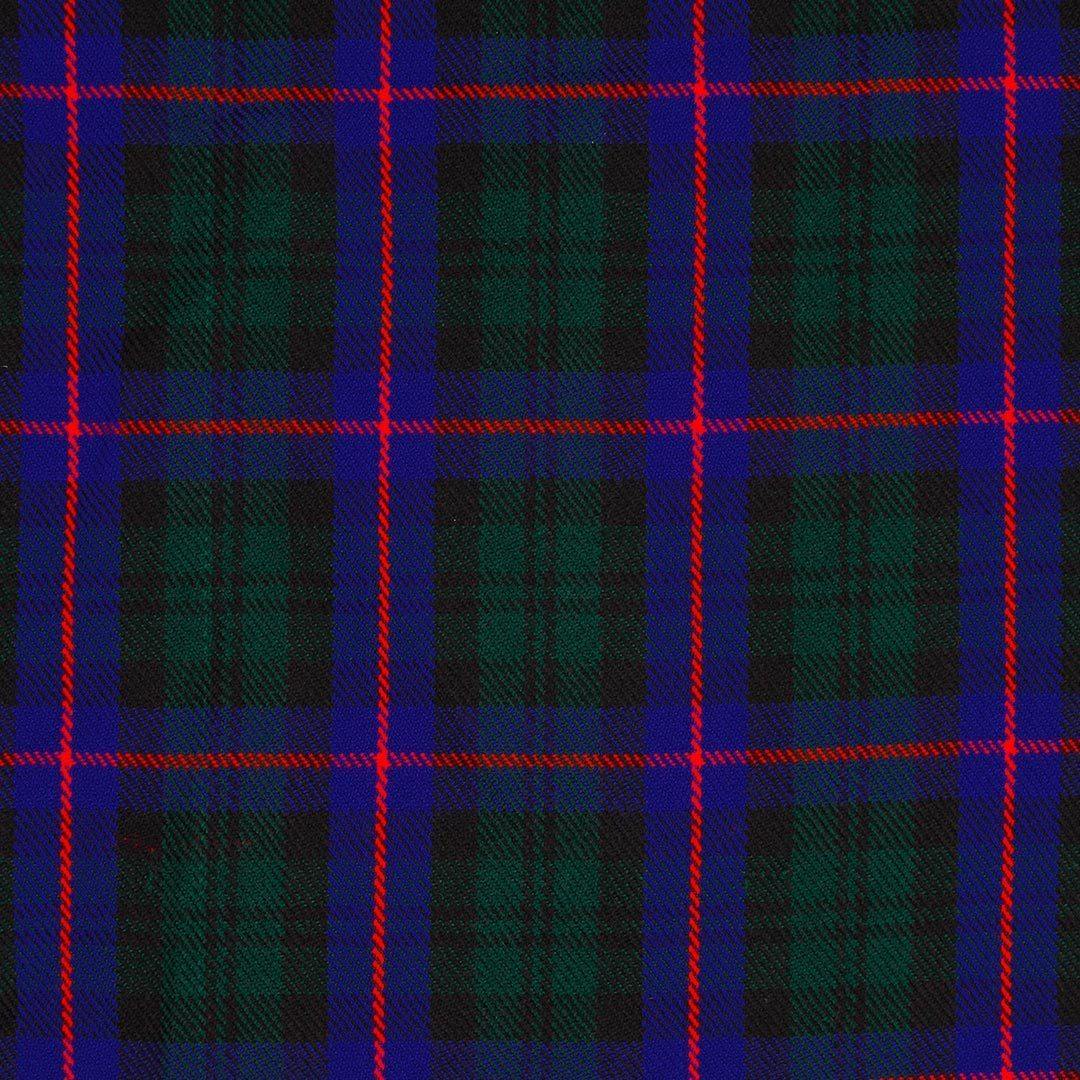 Super Acrylic Wool 13oz Scottish Tartan Kilts 8 Yards With Box Pleats 24" Regular Drop Fringed Apron 3 Metal Buckles Leather Straps - biznimart