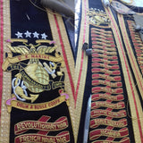 Drum Major Or Pipe Major Baldric / Sash Custom Made Hand Embroidered Blazer - biznimart