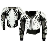 Adult White Motocross Body Armour Bikequad Protective Enduro Bionic Quad Jacket