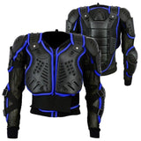 Adult Body Armour Motocross Jacket Chest Spine Elbow Shoulder Protection - biznimart