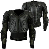 Adult Body Armour Motocross Jacket Chest Spine Elbow Shoulder Protection - biznimart