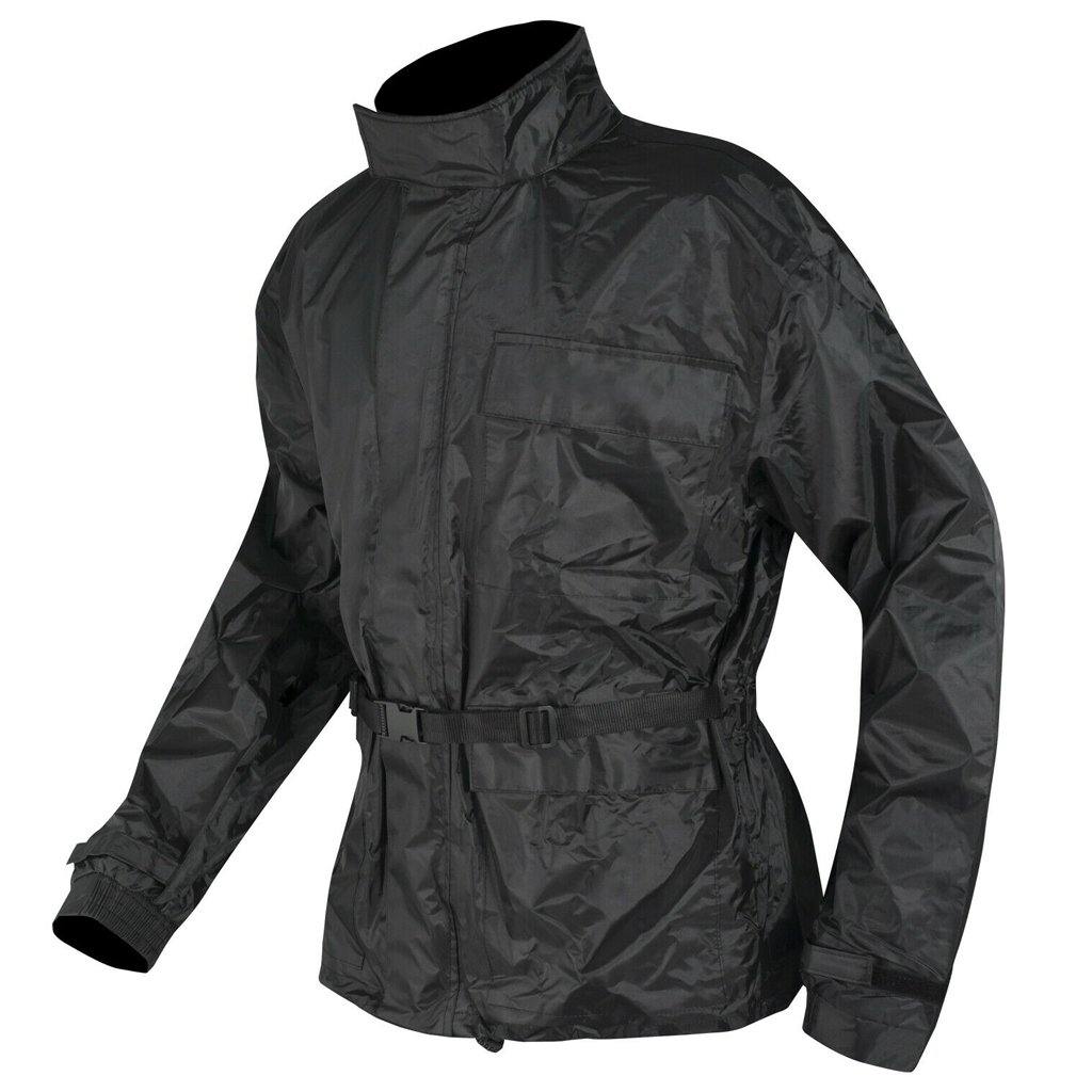 Waterproof Motorcycle Motorbike 4 pc Rain Suit Jacket Trousers Gloves Boots - biznimart