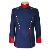 Napo leon Jacket Navy Blue Blazer Wool