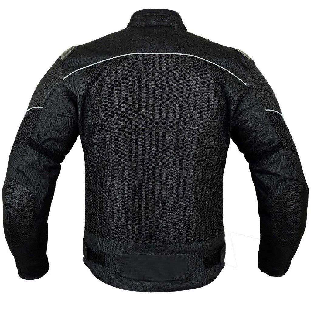 Summer Mens Mesh Air Vent Motorcycle Motorbike Armour Jacket CE Protector - biznimart