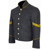 Confederate US Richmond Depot Corporal Officers Cavalry Shell Jacket with Yellow Braid And Trim - biznimart