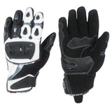 Extra Vented Mesh Knuckle Short Motorbike Gloves