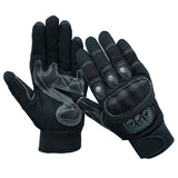 Extra Vented Mesh Knuckle Short Summer Motorbike Gloves - biznimart