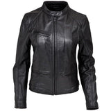 Women’s Leather Crosstown Jacket