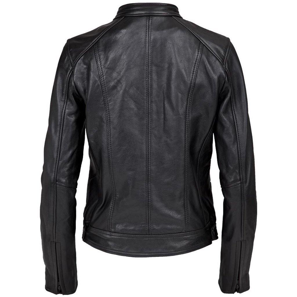 Women’s Leather Crosstown Jacket - biznimart