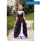 Abigail Tartan Wedding Dress - biznimart