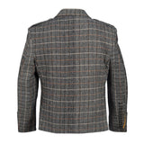 Tweed Wool Brown Argyll Jacket With Waistcoat/Vest - biznimart