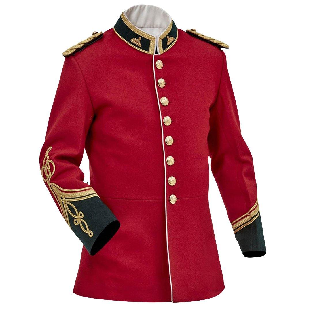 Classic British Army Tunic British War Jacket Civil War Jacket British War Jackets Online Red Wool Jacket - biznimart