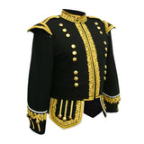 Gold Fully Hand Embroidered Royal Doublet
