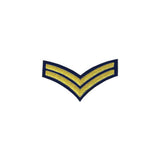 imperial-highland-supplies-2-stripes-chevron-badge-gold-bullion-on-dark-blue